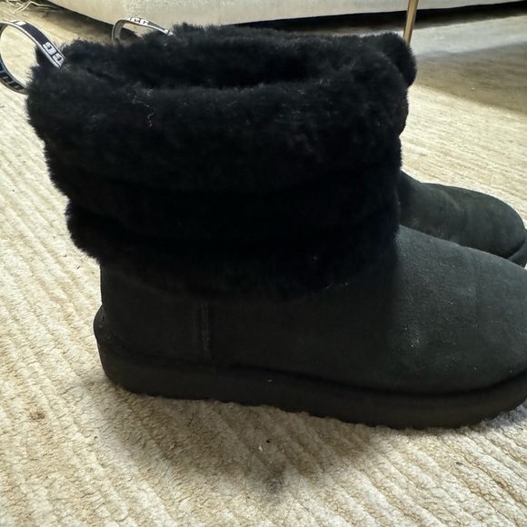 Ultra Mini Black Uggs - Picture 2 of 3
